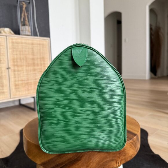 Louis Vuitton Green Satchel Bag - Picture 3 of 8